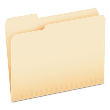 Pendaflex® Cutless File Folders, 1-3-cut Tabs, Letter Size, Manila, 100-box freeshipping - TVN Wholesale
